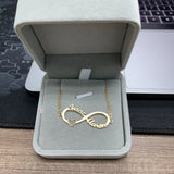 Stainless Steel Infinity Name Bracelet with Heart Charm
