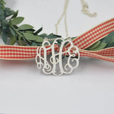 Personalized Boho Monogram Necklace Stainless Steel Choker
