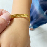 Personalized Child Name Bracelet Stainless Steel Birthday Gift