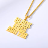 Personalized Name Necklace Custom Bold Font Chain for Men and Women