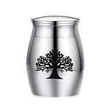 Small Pet Cremation Urn Stainless Steel Keepsake for Ashes