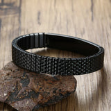 Personalized Medical Alert ID Bracelet Stainless Steel