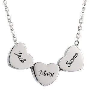 Family Sister Brother's Necklaces Stainless Steel Jewelry