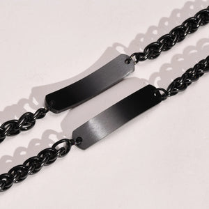 Men's Stainless Steel Bracelet, 8mm Chain Wristband