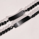 Men's Stainless Steel Bracelet, 8mm Chain Wristband