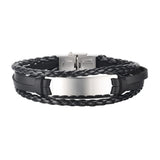 Vintage National Style Stainless Steel Men's Bracelet