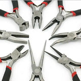 8-Piece DIY Jewelry Tool Set Pliers Hardware Accessories Hand Work Equipments