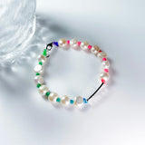 Spanish Bear Jewelry Bracelets with Purple Ropes