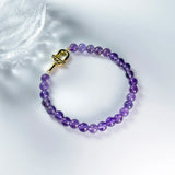 Spanish Bear Jewelry Bracelets with Purple Ropes