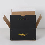 Logo Cardboard Corrugated Zipper Peel Off Closure Logo Mailing Box