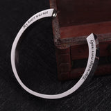 Cremation Bangle Stainless Steel Ash Keepsake Urn Bracelet Women's Jewelry