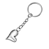 Always in My Heart Cremation Jewelry Keychain