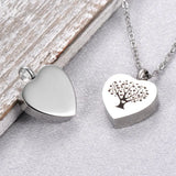 Tree of Life Cremation Urn Pendant Necklace For Ashes