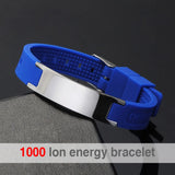 Engraving Laser Name Date Magnetic Health Weight Loss Bracelets