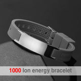 Engraving Laser Name Date Magnetic Health Weight Loss Bracelets
