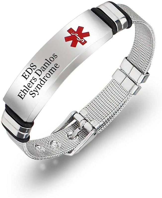 Medical Alert Awareness Bracelet for Adults