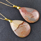 3Pcs/Lot Agates Jades Pendant Necklace For Women and Men