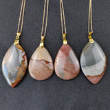 3Pcs/Lot Agates Jades Pendant Necklace For Women and Men
