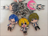KeyChain Men High Speed Key Chain Women Metal String Key Ring Rin Matsuoka