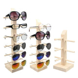 Wood Sunglasses Glass Rack Holder Organizer