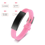 Personalized ICE Name Address Anti-lost Bracelet for Kids
