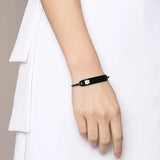 Engraved Medical Alert Bracelet Stainless Steel Cuff Bangle