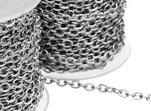 10M 3mm Stainless Steel Strong Oval Link Chain DIY Jewelry