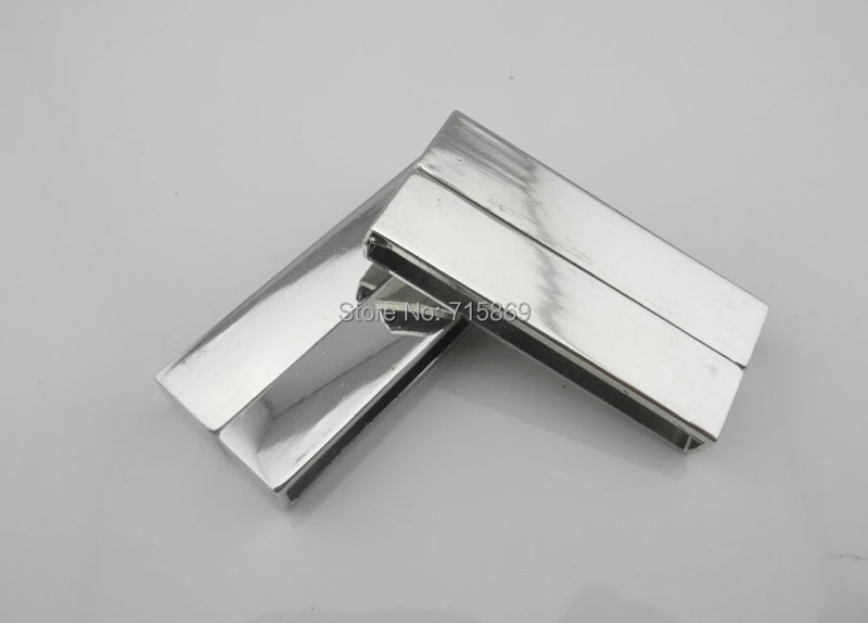 10 Rhodium 40mm Magnetic Clasps Leather Bracelet Making