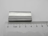 10 Rhodium 40mm Magnetic Clasps Leather Bracelet Making