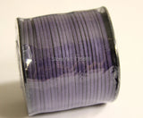 100 Yd Deep Purple 3x1.5 mm Flat Leather Cord Faux Suede Cord