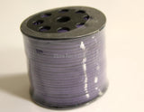 100 Yd Deep Purple 3x1.5 mm Flat Leather Cord Faux Suede Cord