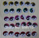 200pcs 20mm GOOGLY EYES with EYELASHES CRAFT Kit