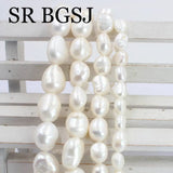 Baroque Potato Freshwater Pearl Beads Strand 14inch