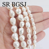 Baroque Potato Freshwater Pearl Beads Strand 14inch