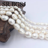Baroque Potato Freshwater Pearl Beads Strand 14inch