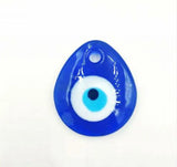 Glass Greek Evil Eye Amulet Pendant Charm Necklace