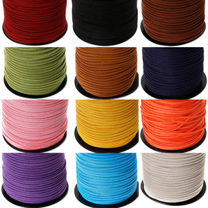 100yards/Roll Faux Suede Cord Leather Lace For Jewelry Making DIY
