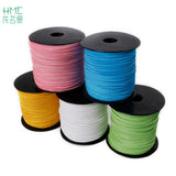 100yards/Roll Faux Suede Cord Leather Lace For Jewelry Making DIY