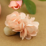 10pcs 4.8cm Fabric Flowers Hair Accessories Rosettes DIY Headbands Flowers
