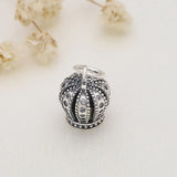 925 Silver Love Lock Unicorn Charm DIY Bracelet Accessory Gift