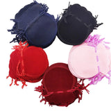 100 PCS Mixed 70 * 80 MM Wool String Bag Jewelry Christmas Gift