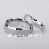 100% Tungsten Frosted Ring Men's Wedding Jewelry