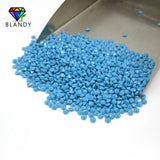 1000pcs 5A 1.0-3.0mm Round Synthetic Nano Turquoise Stone Gems
