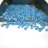 1000pcs 5A 1.0-3.0mm Round Synthetic Nano Turquoise Stone Gems