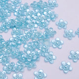 1000pcs/set 12mm Flatback Pearl Flower Embellishment Wedding Craft