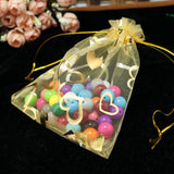 100Pcs 20x30cm Hearts Wedding Gift Bag Organza Favor Jewelry Packaging Pouches