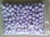 100pcs Resin Watermelon Beads for Kid Chunky Necklace Bracelet DIY