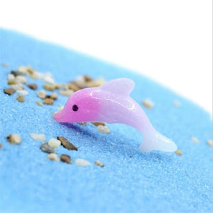 100pcs Colorful Dolphin Resin Cabochons DIY Jewelry Findings