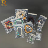 100pcs Thicken PVC Zip Lock Bag Jewelry Storage Pouches Self Seal