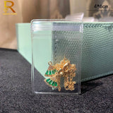 100pcs Thicken PVC Zip Lock Bag Jewelry Storage Pouches Self Seal